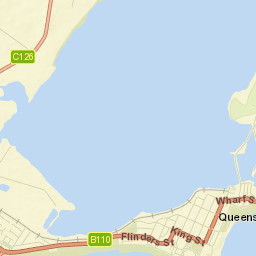 Queenscliff Street Map