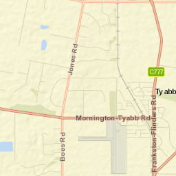 Tyabb Street Map