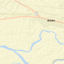 Añelo Street Map