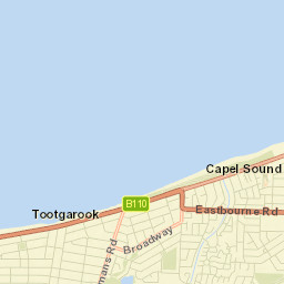 Rosebud West Street Map