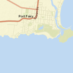 Port Fairy Street Map