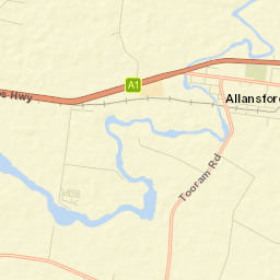 Allansford Street Map