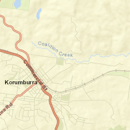Korumburra Street Map