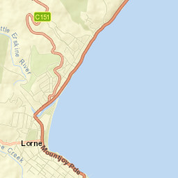 Lorne Street Map