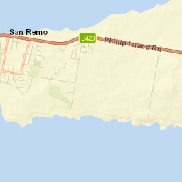 San Remo Street Map