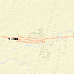 Vilcún Street Map