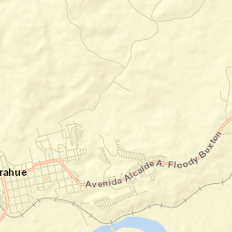 Carahue Street Map