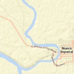 Nueva Imperial Street Map