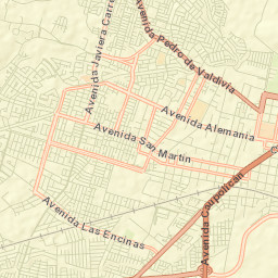 Temuco Street Map