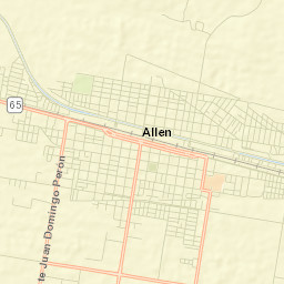 Allen Street Map