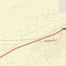 Senillosa Street Map