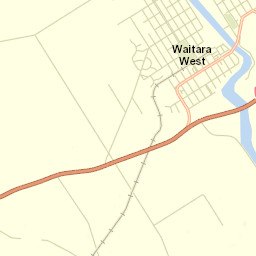 Waitara Street Map