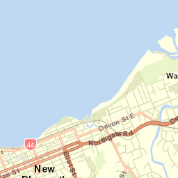 New Plymouth District Street Map