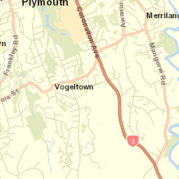 New Plymouth Street Map