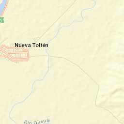 Toltén Street Map