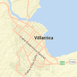 Villarrica Street Map