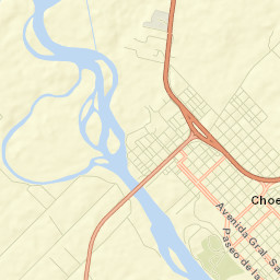 Choele Choel Street Map
