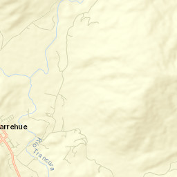 Curarrehue Street Map