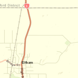 Eltham Street Map