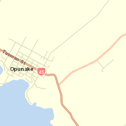 Opunake Street Map