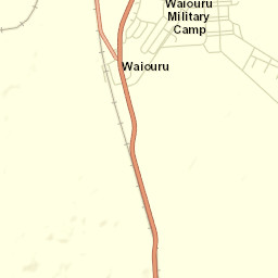Waiouru Street Map
