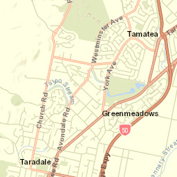 Taradale Street Map