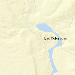 Las Coloradas Street Map