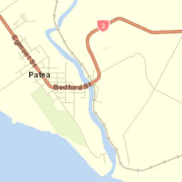 Patea Street Map