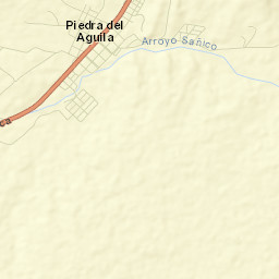 Piedra del Águila Street Map