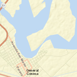General Conesa Street Map