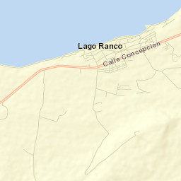 Lago Ranco Street Map
