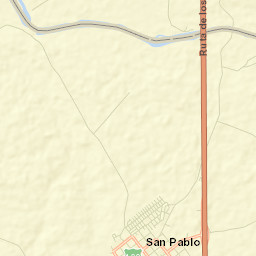 San Pablo Street Map