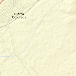 Sierra Colorada Street Map