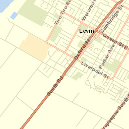 Levin Street Map