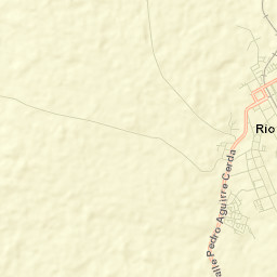 Río Negro Street Map