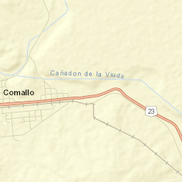 Comallo Street Map