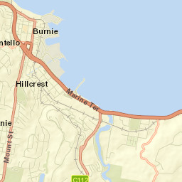Upper Burnie Street Map