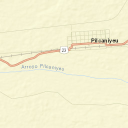 Pilcaniyeu Street Map