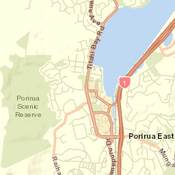 Porirua Street Map
