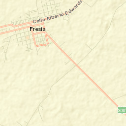 Fresia Street Map