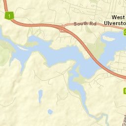 West Ulverstone Street Map