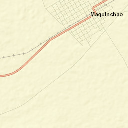 Maquinchao Street Map
