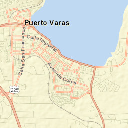Puerto Varas Street Map