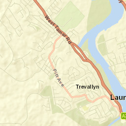 Trevallyn Street Map