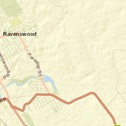 Ravenswood Street Map