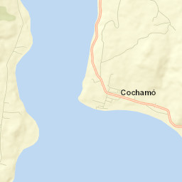 Cochamó Street Map