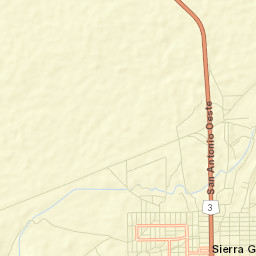 Sierra Grande Street Map