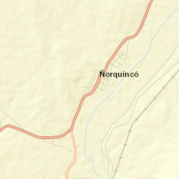 Ñorquinco Street Map