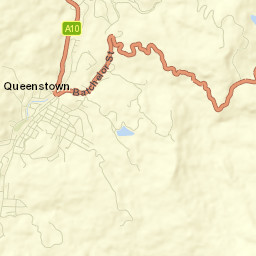 Queenstown Street Map