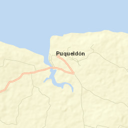 Puqueldón Street Map